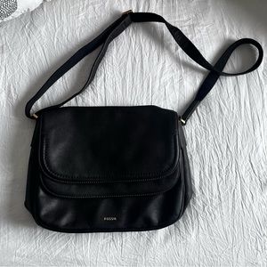 Fossil Black Bag